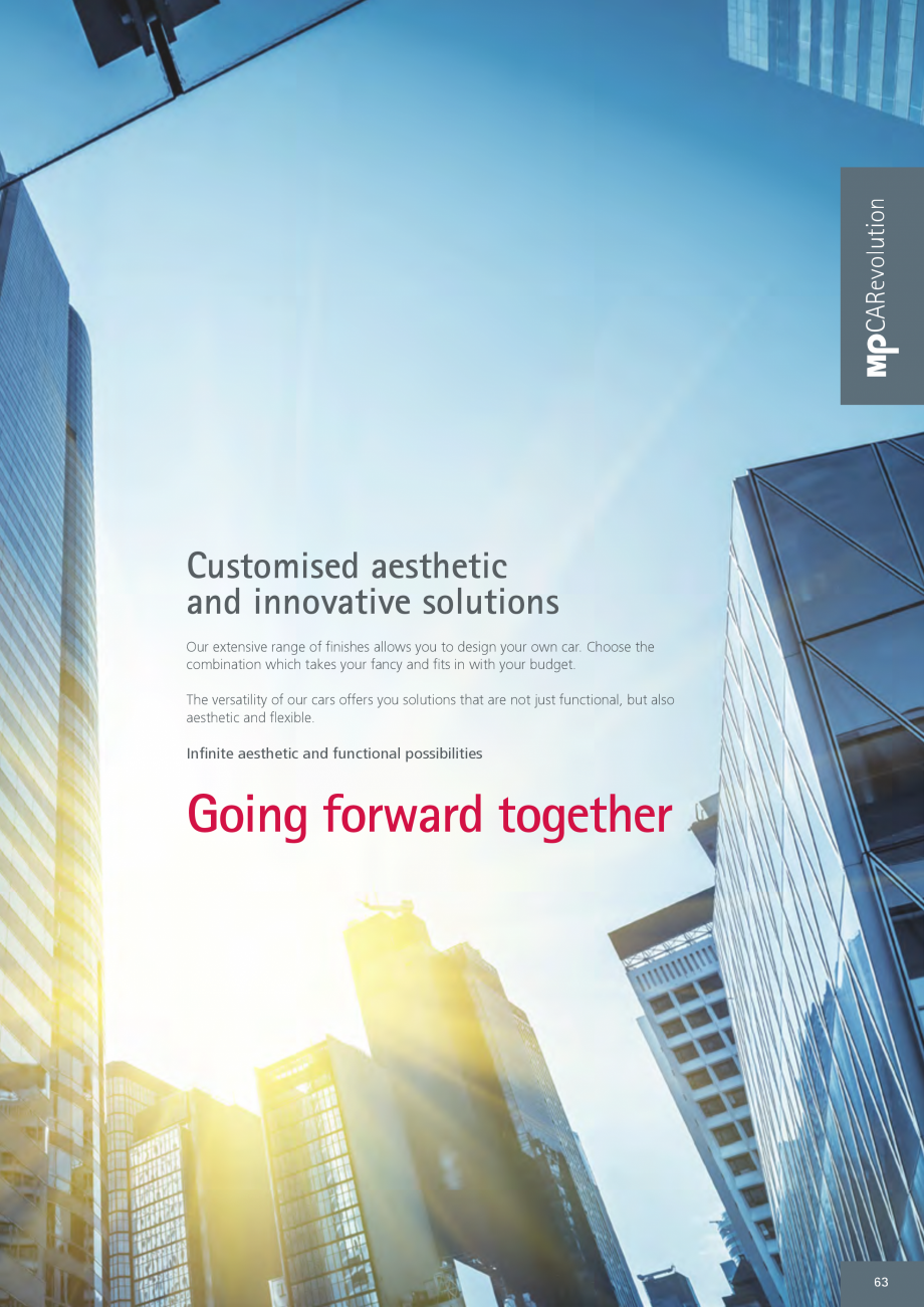 Pagina 63-Catalog - Cabine de pasageri MP MP IFMA Catalog, brosura Engleza 