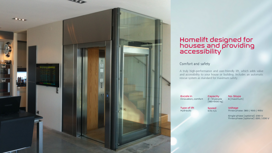 Pagina 3 - Catalog - Ascensor MP MOBI MP IFMA Catalog, brosura Engleza tre.

Alarm pushbutton and...