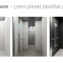 STYLE newform – Lemn presat plastifiat (melamina) Cabine pentru ascensoare - STYLE