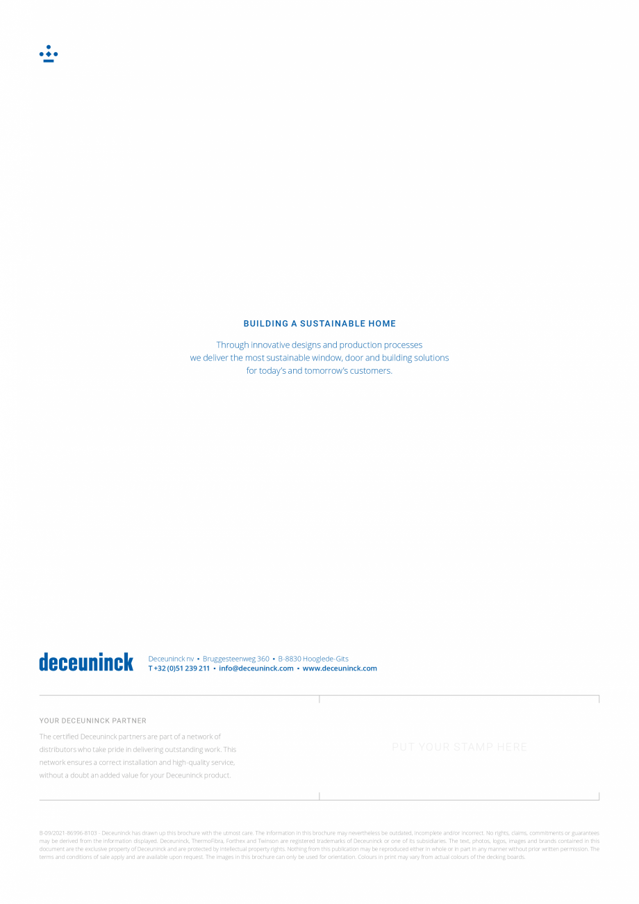 Pagina 20-Deck compozit din WPC pentru terasa si gradina DECEUNINCK MAJESTIC MASSIVE PRO, CHARACTER MASSIVE,...