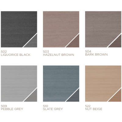 DECEUNINCK ESSENTIAL_TERRACE - culori disponibile - Deck compozit din WPC pentru terasa si gradina TWINSON DECEUNINCK