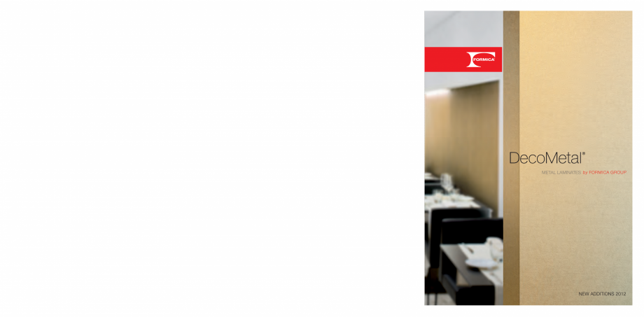 Pagina 1-Texturi pentru foliile HPL - DecoMetal FORMICA Formica® Paletare si texturi Engleza 