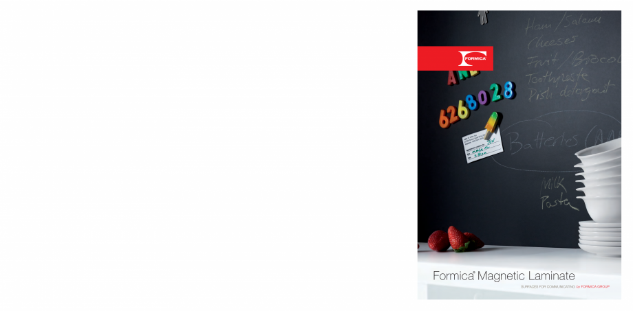 Pagina 1-Texturi pentru foliile HPL - Formica Magnetic Laminate FORMICA Formica® Paletare si texturi...