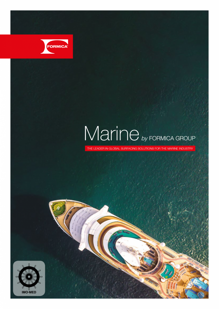 Pagina 1-Folii HPL - Broșura Global Marine FORMICA Formica® Catalog, brosura Engleza THE LEADER IN...