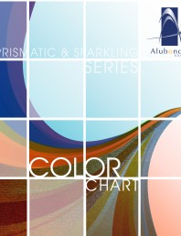 Paletar de culori pentru plăcile compozite - sparkle and prismatic color