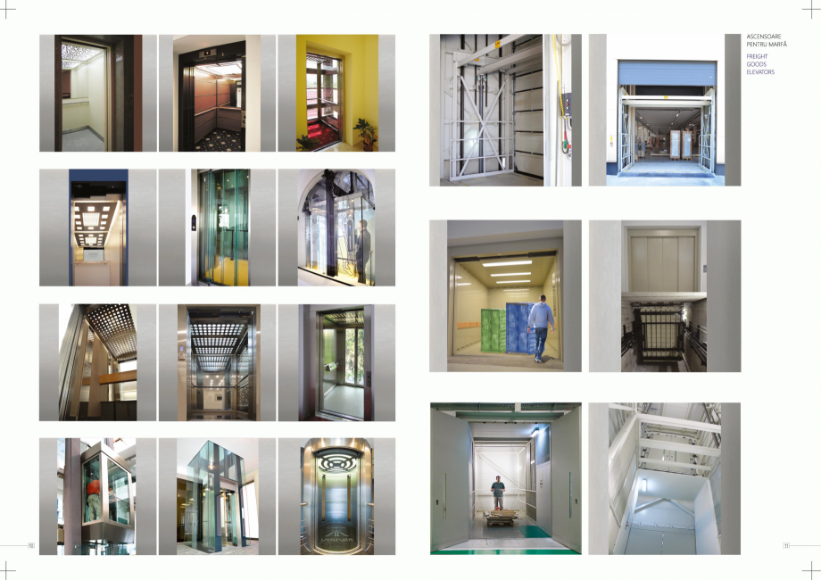 Pagina 6-Constructorii de ascensoare ELMAS Catalog, brosura Engleza, Romana 