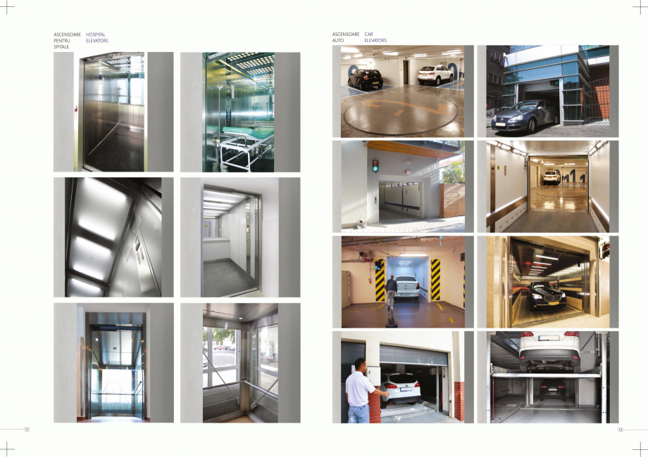 Pagina 7-Constructorii de ascensoare ELMAS Catalog, brosura Engleza, Romana 
