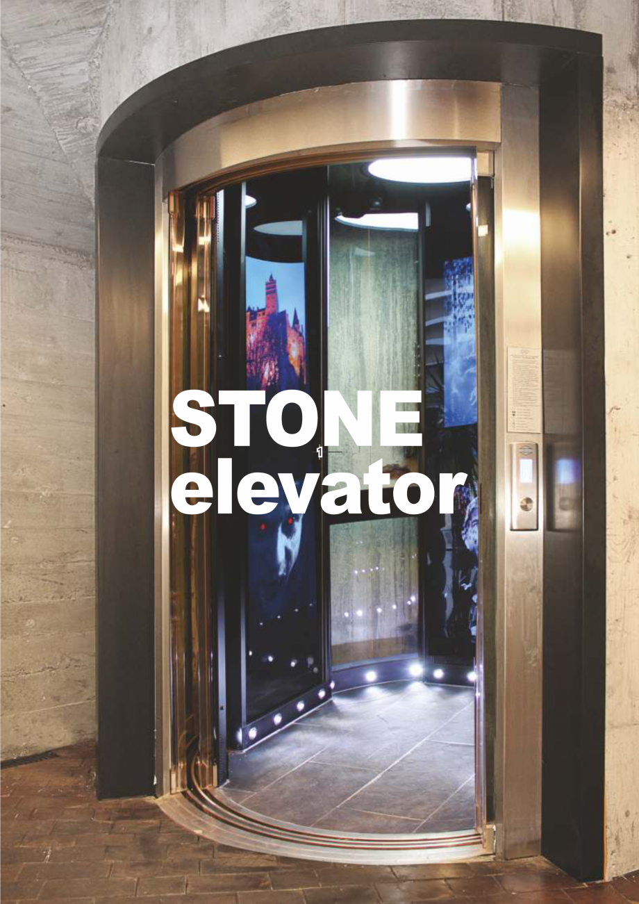 Pagina 2-Constructorii de ascensoare - Locul 1 in lume ELMAS Catalog, brosura Engleza, Romana 