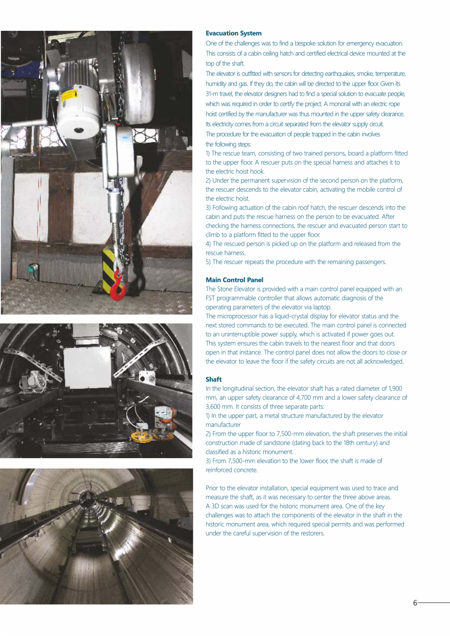 Pagina 7-Constructorii de ascensoare - Locul 1 in lume ELMAS Catalog, brosura Engleza, Romana 