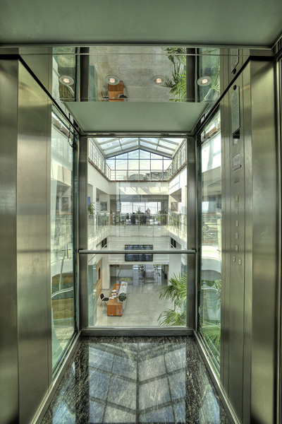 ELMAS Lift panoramic - Sediu birouri Brasov - Ascensoare panoramice, electrice sau hidraulice ELMAS