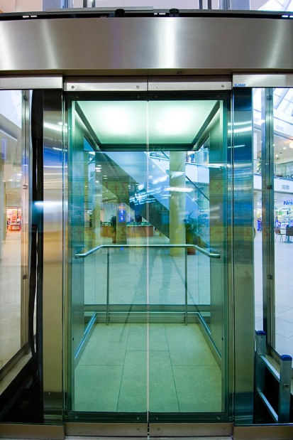Usa cabina ascensor - sticla CIRRO "A" Ascensor electric