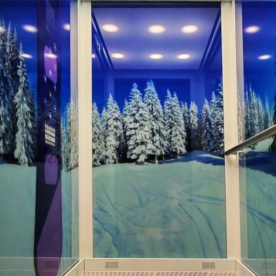 ELMAS Ascensor hidraulic pentru pensiune turistica - Ascensoare panoramice, electrice sau hidraulice ELMAS