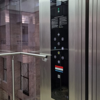 ELMAS Ascensor hidraulic  Elmas pentru cladiri de birouri - Ascensoare panoramice, electrice sau hidraulice ELMAS