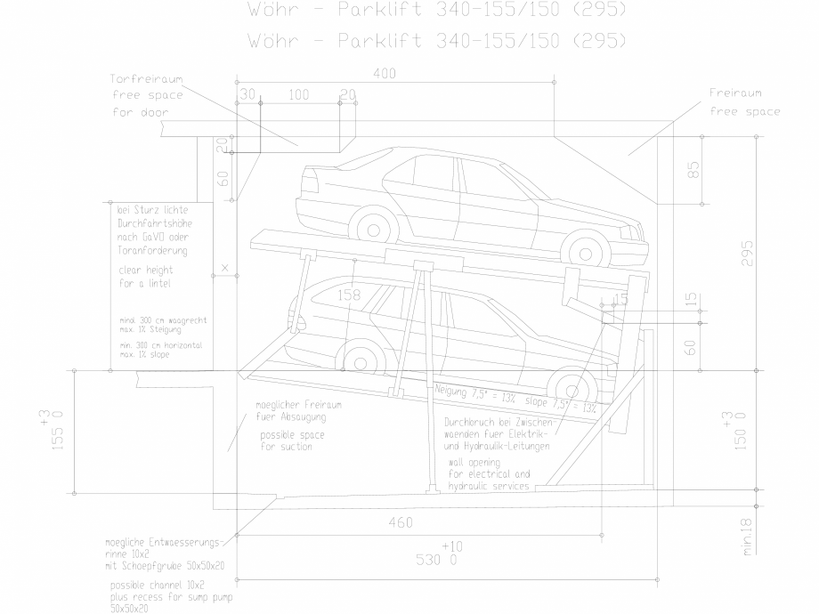 Pagina 1-CAD-DXF Parklift 340-155-150-295 WÖHR Detaliu de produs 