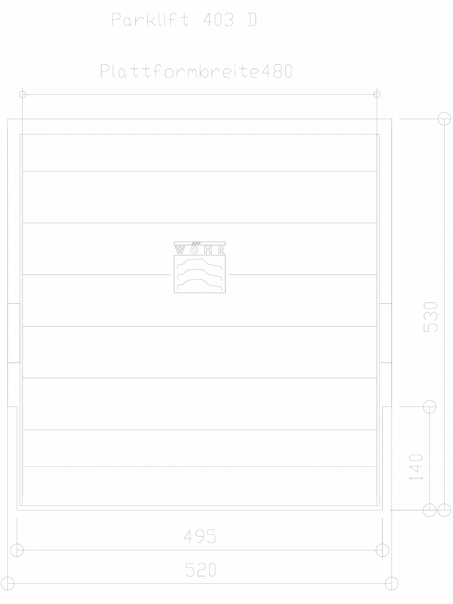 Pagina 1-CAD-DXF Parklift 403 DS-403-D-480 WÖHR Proiect CAD 