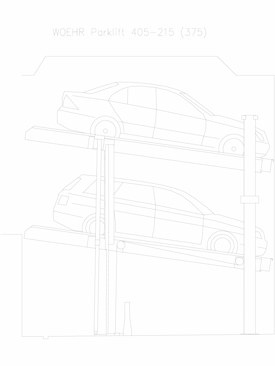 Pagina 1-CAD-DXF Parklift 405-215-375 WÖHR Detaliu de produs 