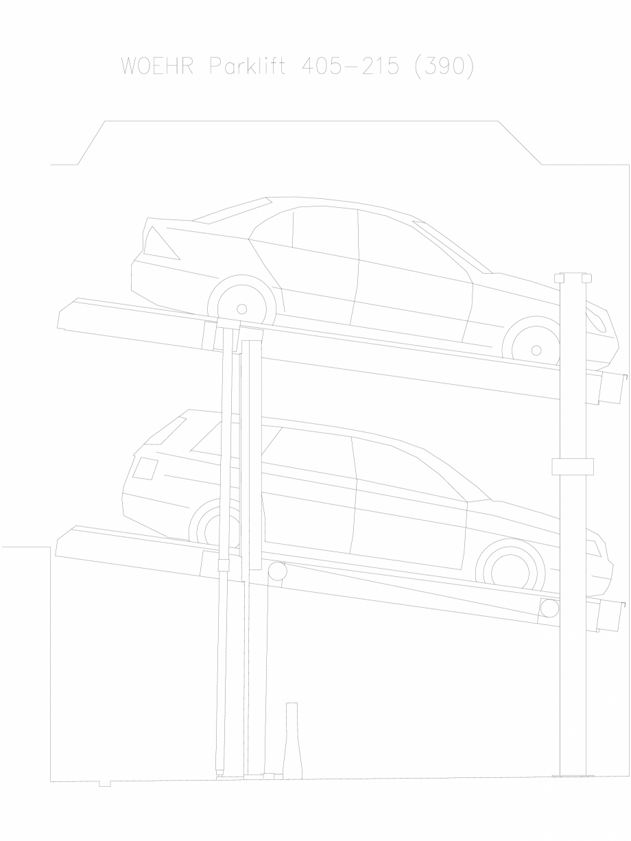Pagina 1-CAD-DXF Parklift 405-215-390 WÖHR Detaliu de produs 