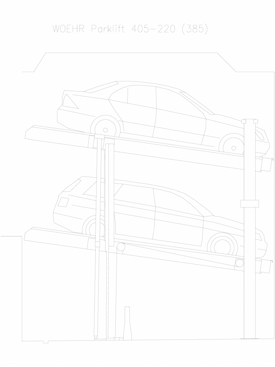 Pagina 1-CAD-DXF Parklift 405-220-385 WÖHR Detaliu de produs 