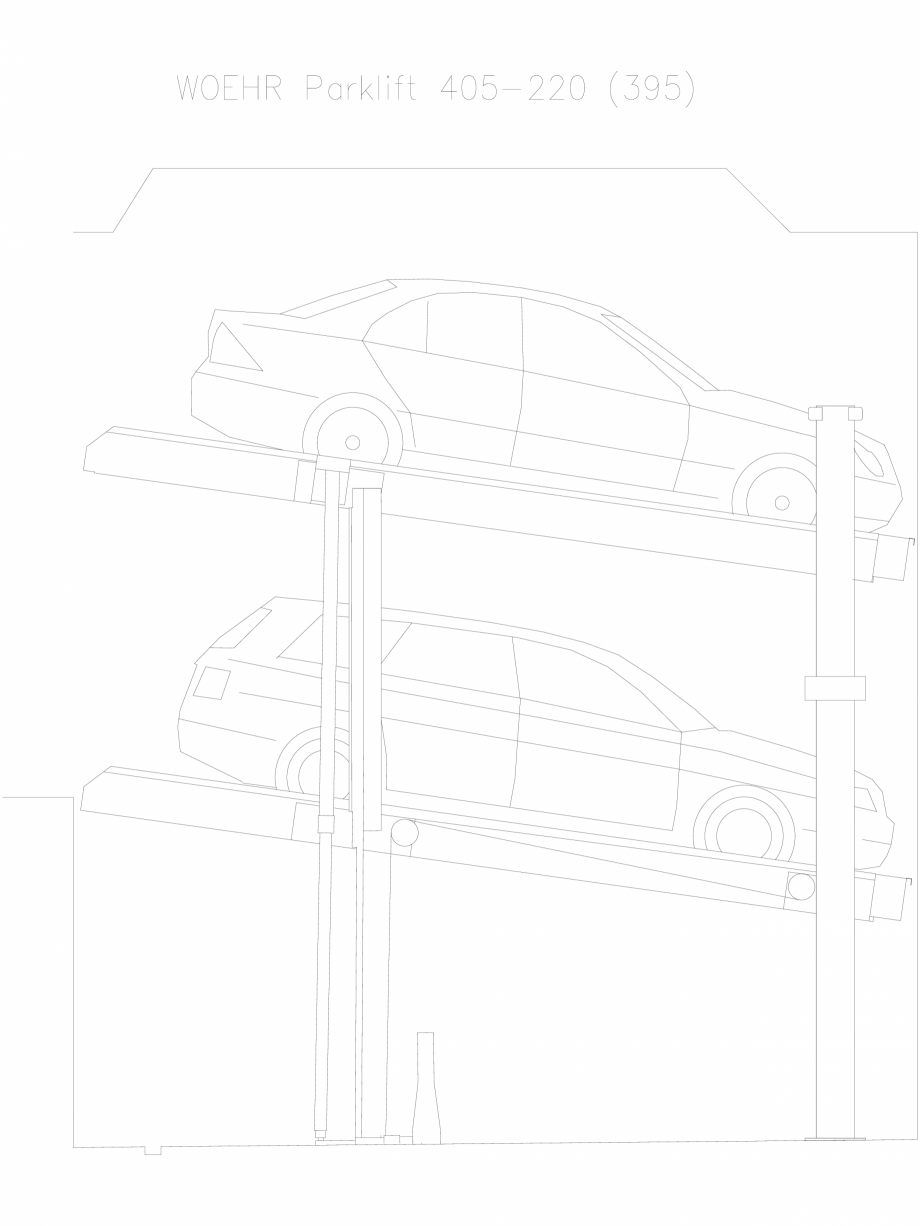 Pagina 1-CAD-DXF Parklift 405-220-395 WÖHR Detaliu de produs 
