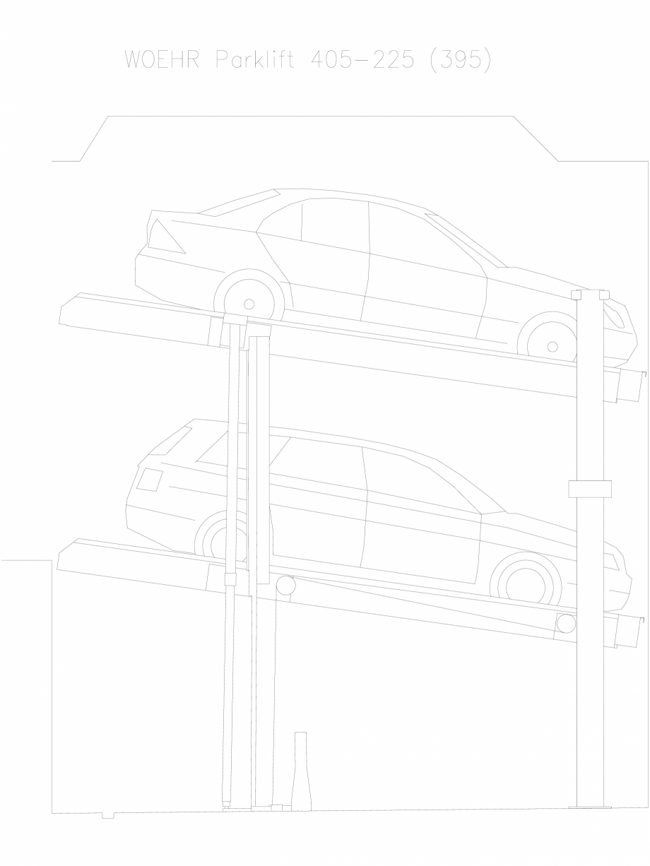 Pagina 1-CAD-DXF Parklift 405-225-395 WÖHR Detaliu de produs 