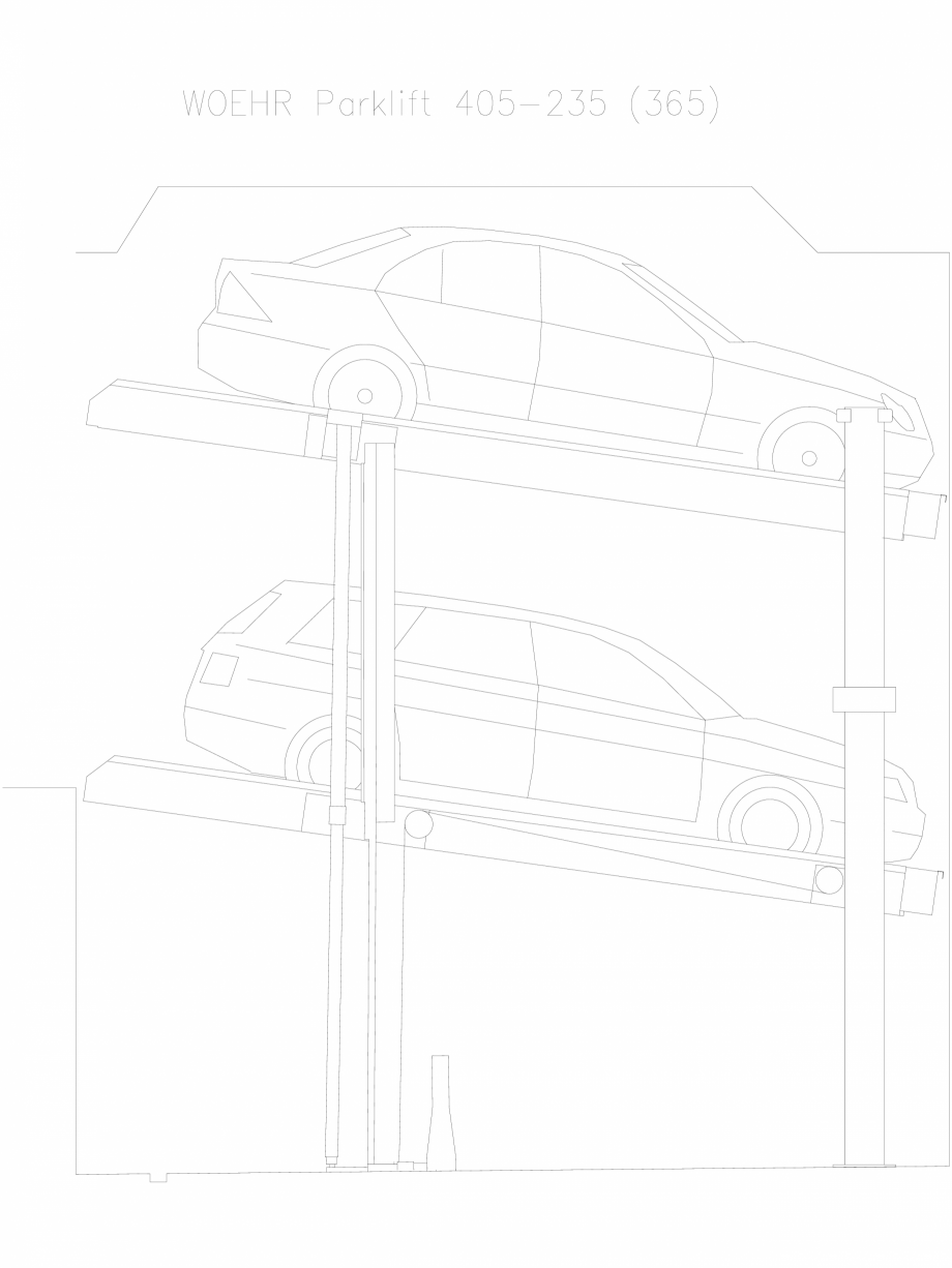 Pagina 1-CAD-DXF Parklift 405-235-365 WÖHR Detaliu de produs 