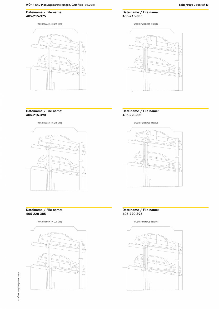 Pagina 7-CAD-PDF WOEHR_CAD-405_DE-EN_05-2018 WÖHR Detaliu de produs PARKLIFT 405 