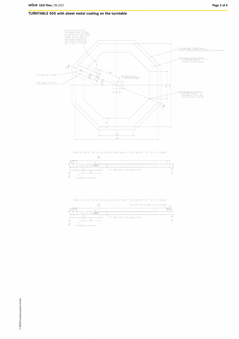 Pagina 2-CAD-PDF Placa turnanta 505 EN_08-2021 WÖHR Detaliu de produs 