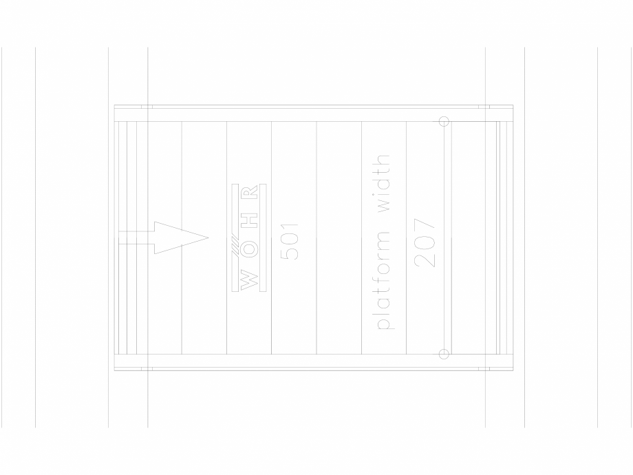 Pagina 1 - CAD-DXF Platforma de parcare 501-207_planning WÖHR Detaliu de produs 