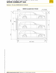 Sistem mecanic de parcare WOEHR-CAD-543-7