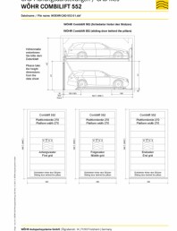 Sistem mecanic de parcare WOEHR-CAD-552