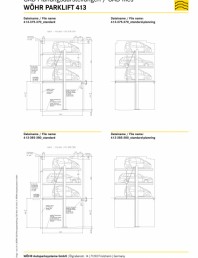 Sistem mecanic de parcare WOEHR_CAD-413_DE-EN_05-2018