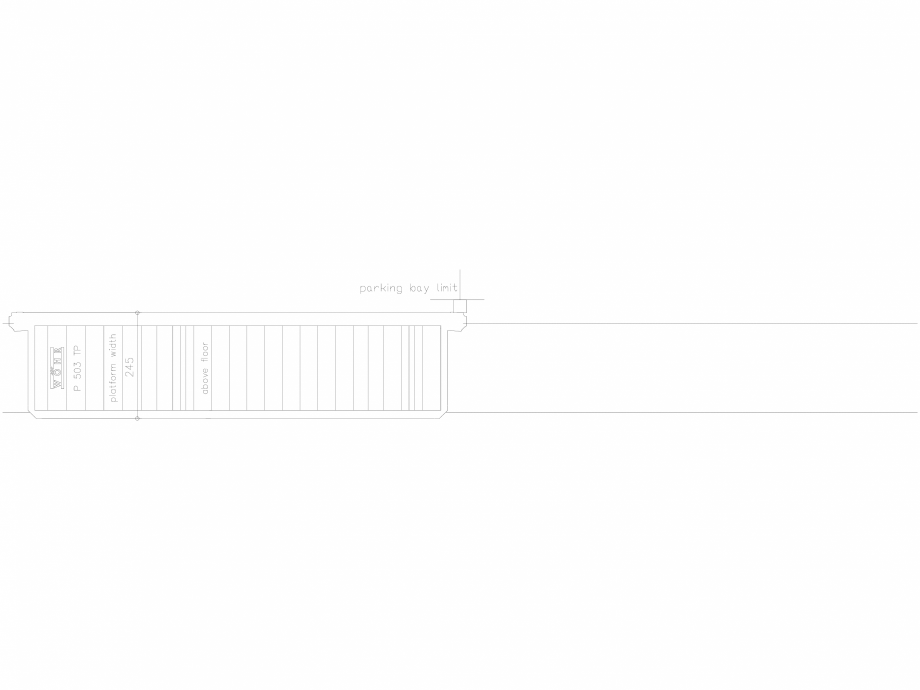 Pagina 1 - CAD-DXF Platforma de parcare 503-245-TP-UEF_en WÖHR Detaliu de produs 