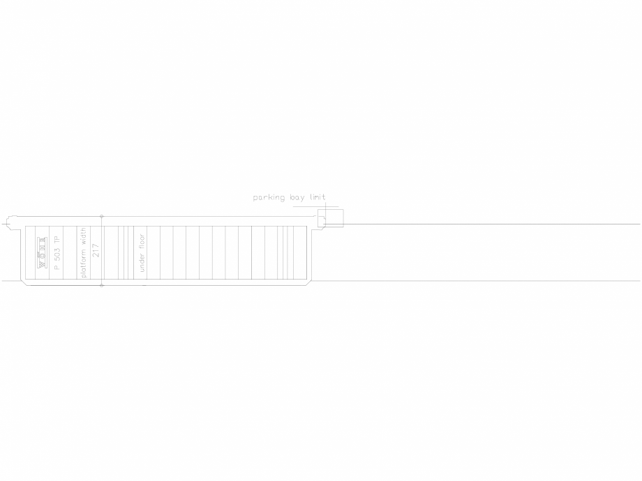 Pagina 1 - CAD-DXF Platforma de parcare 503-217-TP-UF_en WÖHR Detaliu de produs 