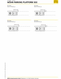 Platforma de parcare WOEHR_CAD-503_EN_05-2018