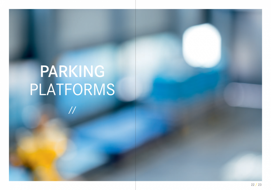 Pagina 12-Sisteme de parcare auto WÖHR PARKLIFT 405, PARKLIFT 450, PARKLIFT 401, PARKLIFT 411, PARKLIFT...