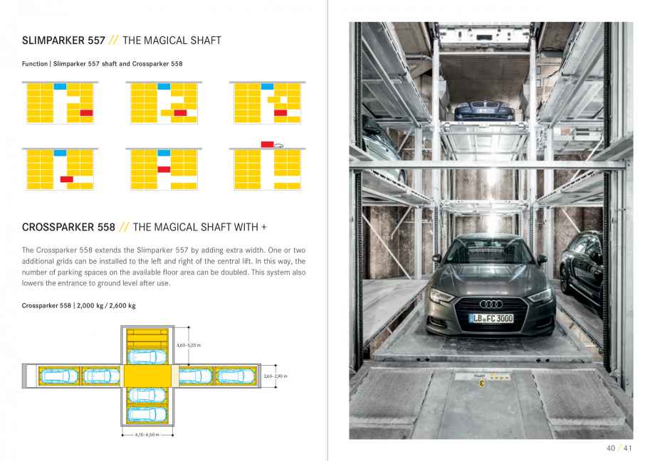 Pagina 21-Sisteme de parcare auto WÖHR PARKLIFT 405, PARKLIFT 450, PARKLIFT 401, PARKLIFT 411, PARKLIFT...