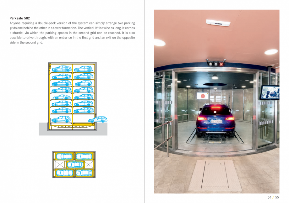 Pagina 28-Sisteme de parcare auto WÖHR PARKLIFT 405, PARKLIFT 450, PARKLIFT 401, PARKLIFT 411, PARKLIFT...