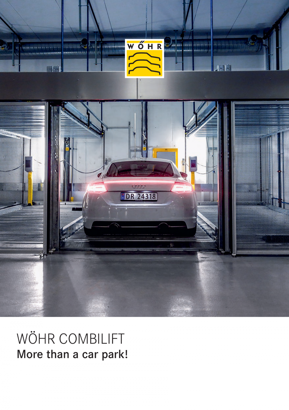 Pagina 1-Sisteme de parcare WÖHR Combilift  WÖHR COMBILIFT 542, COMBILIFT 543, COMBILIFT 552,...