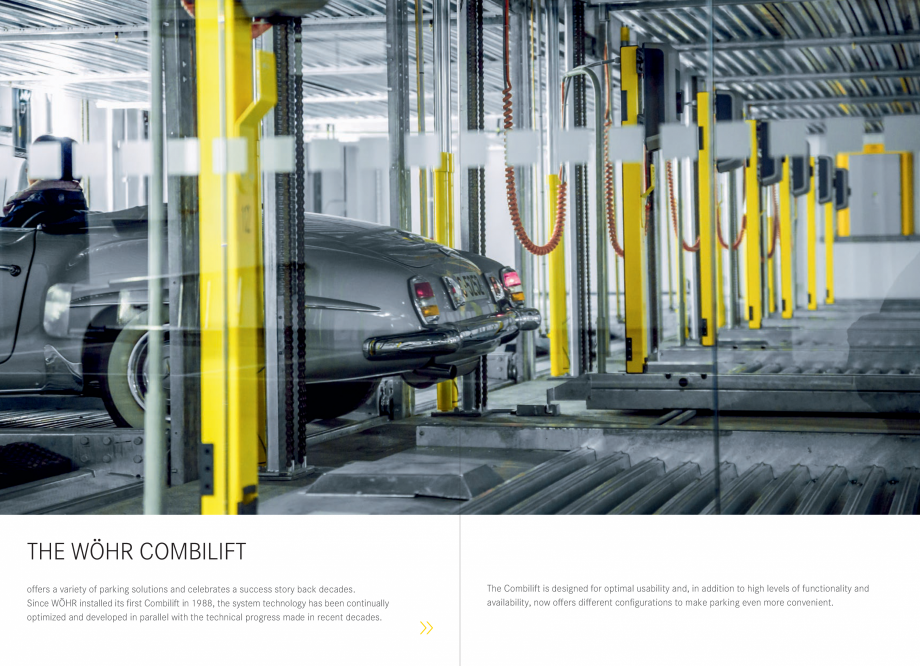 Pagina 2-Sisteme de parcare WÖHR Combilift  WÖHR COMBILIFT 542, COMBILIFT 543, COMBILIFT 552,...