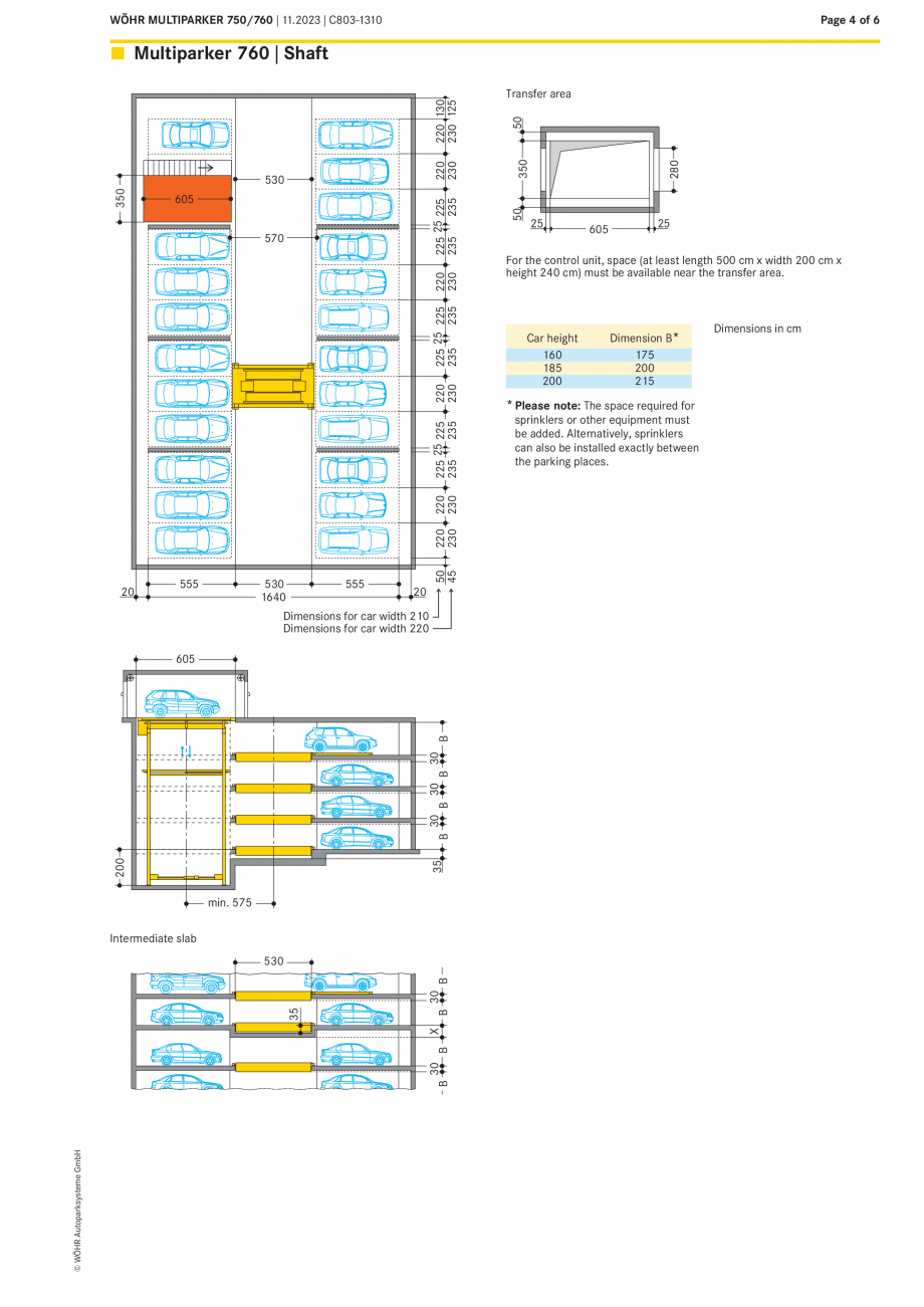 Pagina 4-Sistem de parcare automat Multiparker WÖHR MULTIPARKER 750/ 760 Fisa tehnica Engleza 250

2
2
...