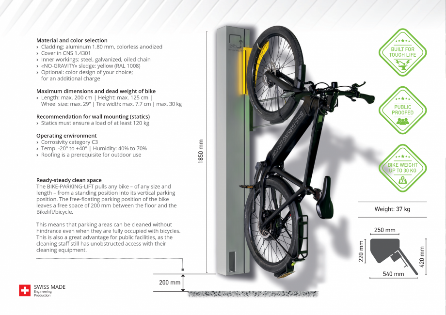 Pagina 4 - Brosura sistem de parcare biciclete WÖHR Bike-Parking-Lift® Catalog, brosura...