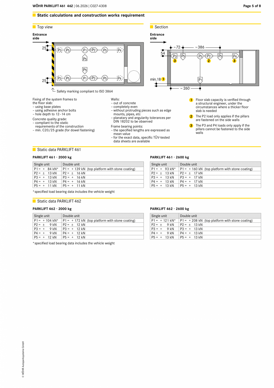 Pagina 5-Sistem mecanic de parcare W&Ouml;HR PARKLIFT 461/462 Fisa tehnica Engleza 9

Mercedes Benz G

97,29 ...