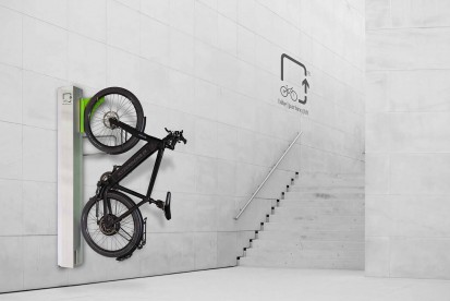  Sistem de parcare biciclete bike parking lift Bike-Parking-Lift® Sistem complet de parcare pentru biciclete