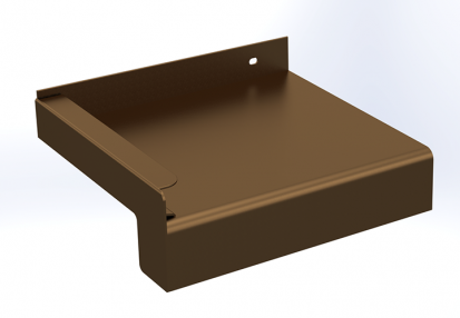 pervaz bronz-inchis Paletar pervaz