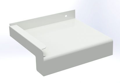 pervaz-alb Paletar pervaz