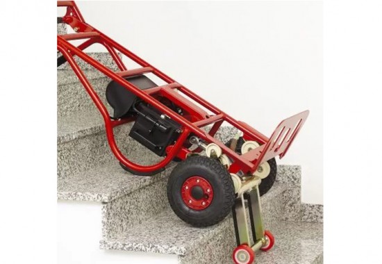 Liza electrica pentru transport marfa grea pe scari