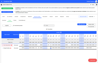 Aplicatie software pentru managementul santierelor Software - Managementul santierelor de constructii
