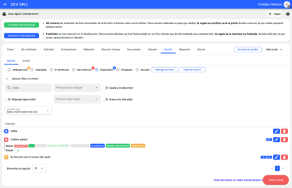 Aplicatie software pentru managementul santierelor Software - Managementul santierelor de constructii