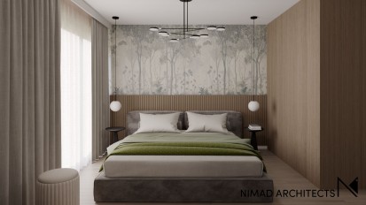 Nimad_Design interior_Apartament V  - detalii dormitor Design interior apartamente