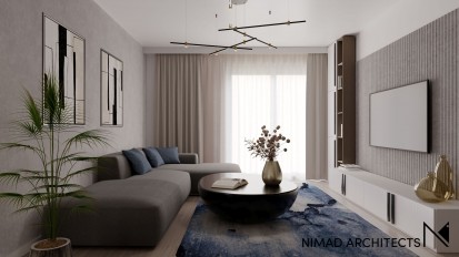 Nimad_Design interior_Apartament V - camera de zi Design interior apartamente